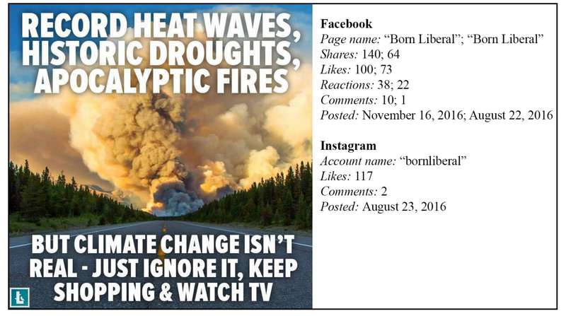 Illustration for article titled Russia Used a Bunch of Angry Memes to Inflame the U.S. Climate Change Debate